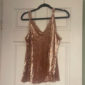 Torrid crushed velvet cami size 00